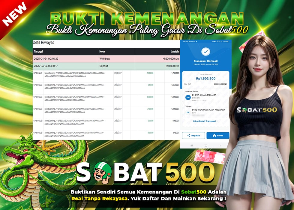BUKTI JACKPOT SLOT LUCKY TWINS WILDS TERPERCAYA DI INDONESIA TGL 24-04-2025