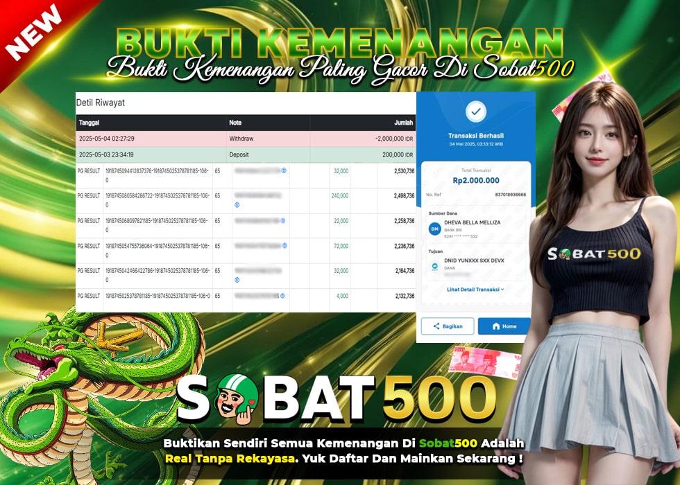 BUKTI JACKPOT SLOT MAHJONG WAYS TERPERCAYA DI INDONESIA TGL 04-05-2025